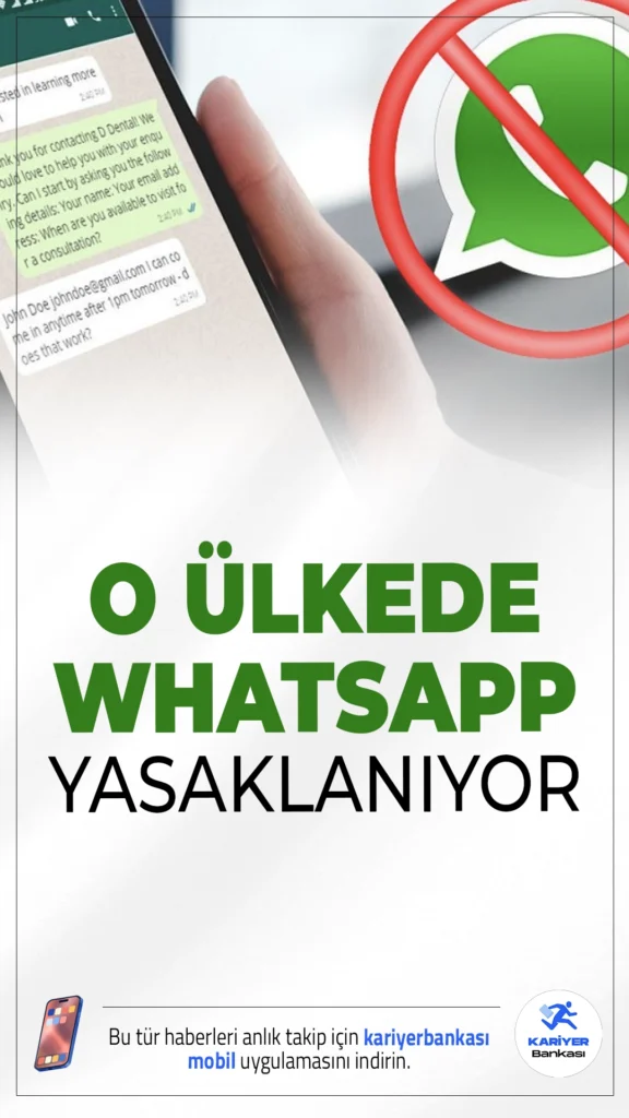 WhatsApp Duyurdu: Rusya Uygulamayı Tamamen Yasaklamaya Hazırlanıyor.WhatsApp, Rus hükümetinin uygulamaya erişimi bütünüyle engelleme girişiminde bulunduğunu açıkladı.