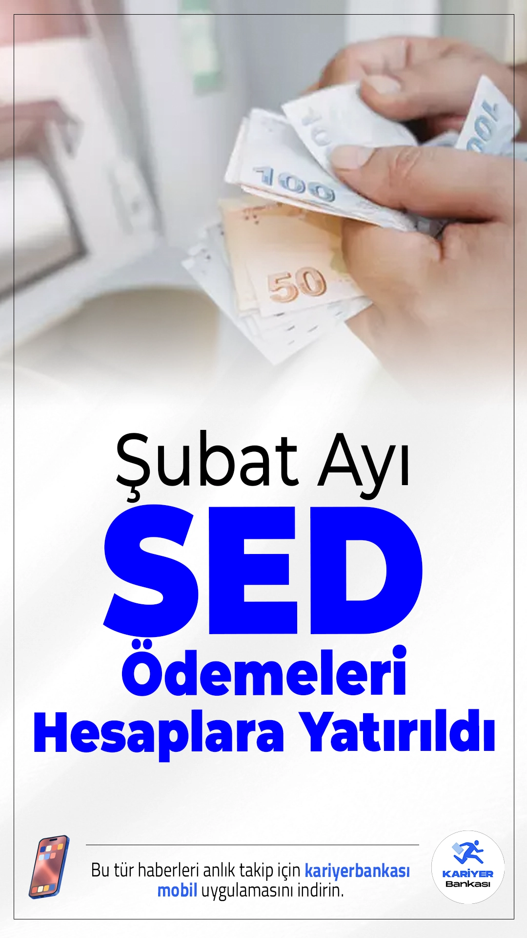 Şubat Ayı SED Ödemeleri Hesaplara Yatırıldı.Şubat ayına ilişkin 1 milyar 787 milyon liralık SED ödemesi hesaplara aktarıldı. Çocuk başına ekonomik destek tutarı ortalama 9.723 liraya yükseldi.