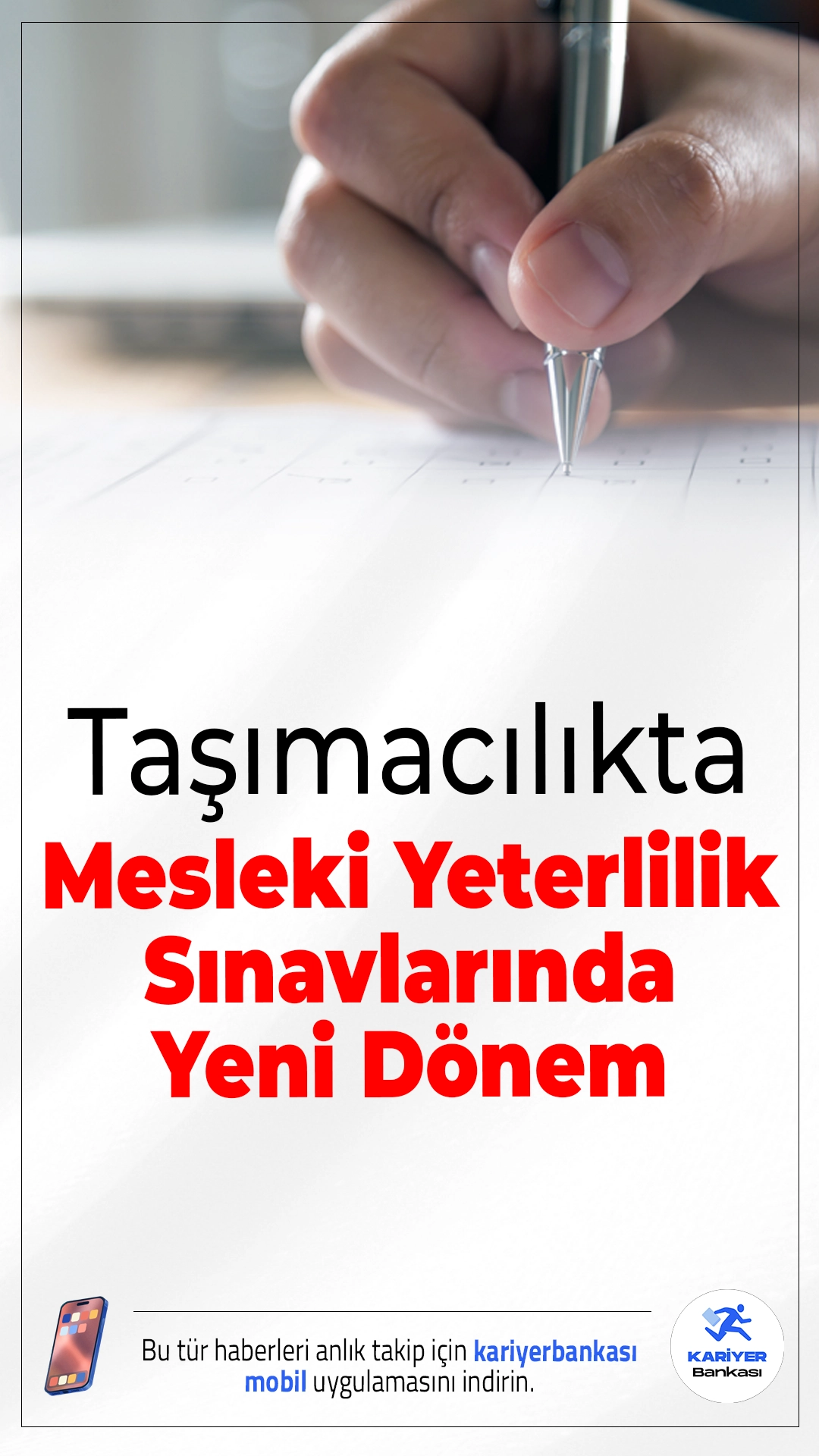 Taşımacılıkta Mesleki Yeterlilik Sınavlarında Yeni Dönem.Milli Eğitim Bakanlığı (MEB), taşımacılık sektöründe çalışanlara yönelik mesleki yeterlilik sınavlarının artık elektronik ortamda yapılacağını duyurdu. Yeni uygulama, 1 Mayıs 2026 itibarıyla yürürlüğe girecek ve özellikle SRC, ODY, ÜDY belgelerini almak isteyen adayları ilgilendiriyor.