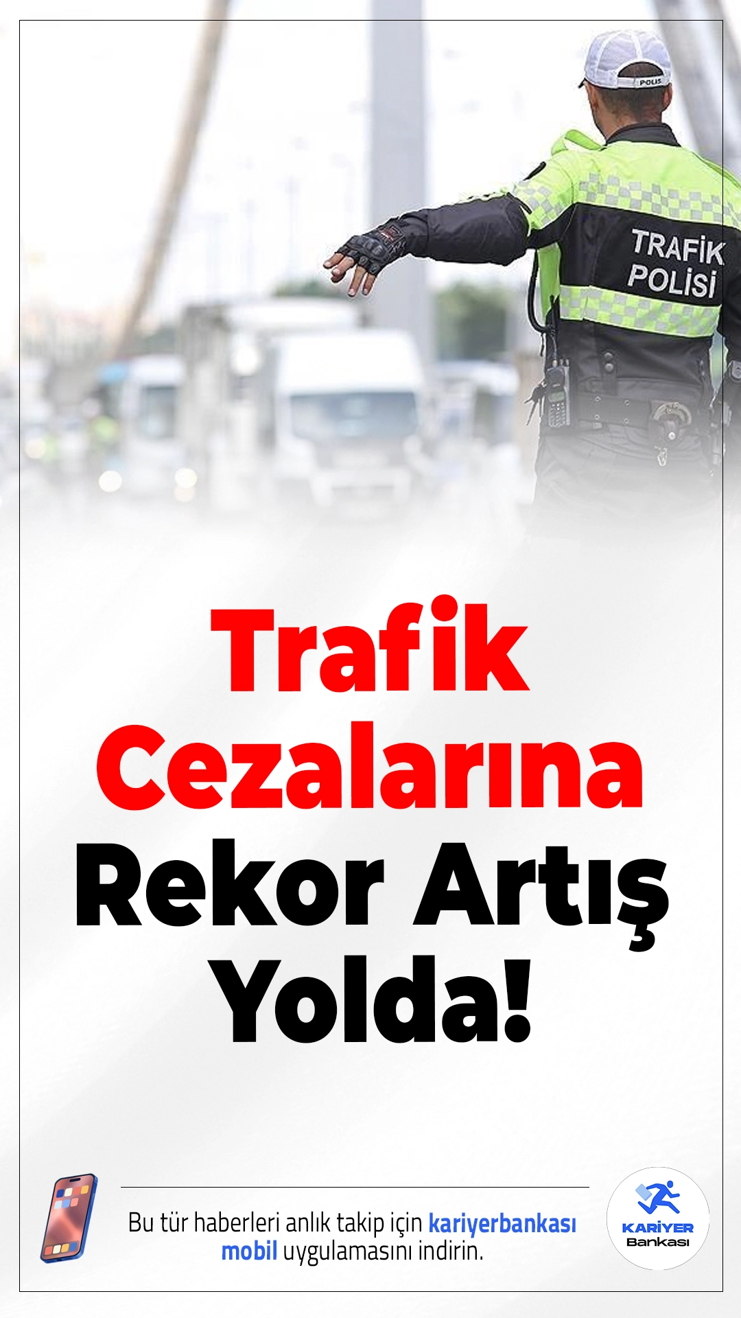 Trafik Cezalarına Rekor Artış Yolda: Ehliyete El Konulabilecek.Trafikte kural tanımayanlara ağır yaptırımlar geliyor! TBMM Genel Kurulu'nda görüşülmeye devam eden yeni kanun teklifi, kırmızı ışık, hız aşımı, plaka manipülasyonu, saldırgan sürücülük ve telefon kullanımı gibi birçok ihlale caydırıcı para cezaları ve ehliyet geri alma gibi ciddi yaptırımlar getiriyor.