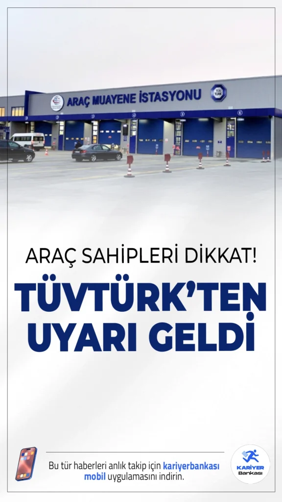 TÜVTÜRK'ten Egzoz Emisyon Uyarısı.TÜVTÜRK, 2026 yılı itibarıyla egzoz gazı emisyon ölçümü yaptırmayan araç sahiplerine yönelik önemli bir uyarıda bulundu. Hava kirliliğiyle mücadelede büyük rol oynayan bu ölçüm, zorunlu ve muayene geçerliliği açısından hayati önem taşıyor.