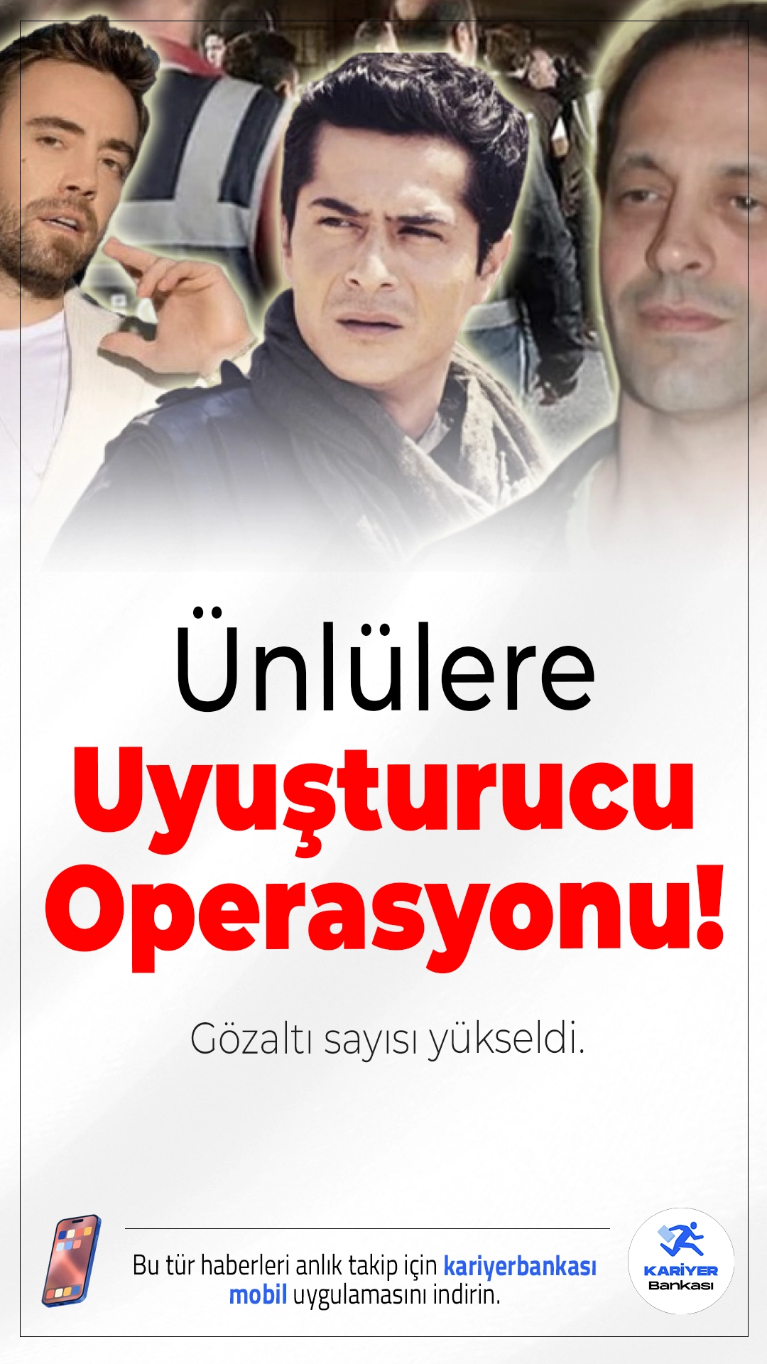 Ünlülere Uyuşturucu Operasyonu: 18 Şüpheli Gözaltında.Ünlü isimlere yönelik düzenlenen uyuşturucu operasyonunda 25 kişi hakkında gözaltı kararı verildi, 18 şüpheli yakalandı.
