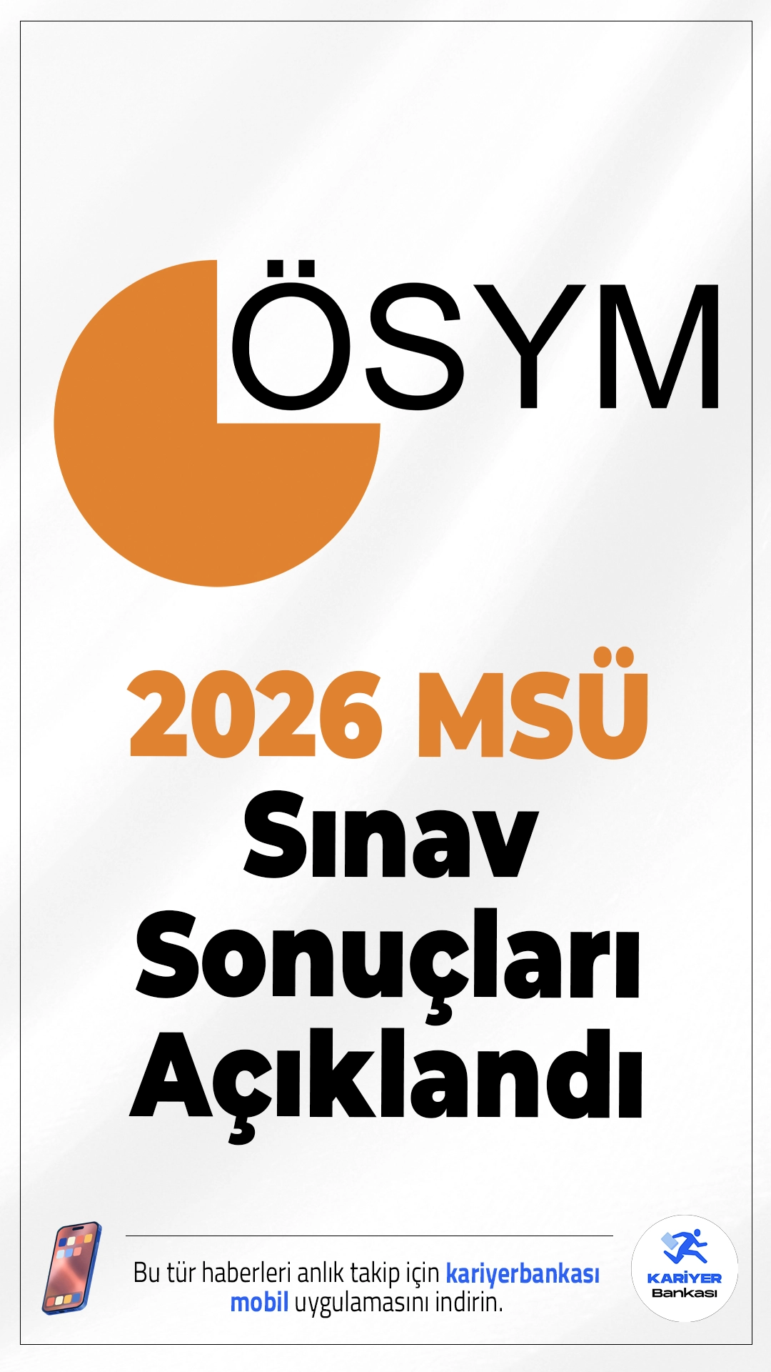 2026 MSÜ Sınav Sonuçları Açıklandı.2026 MSÜ sınav sonuçları erişime açıldı. Adaylar, ÖSYM sonuç ekranından T.C. kimlik numarası ve şifreleriyle sorgulama yapabiliyor.