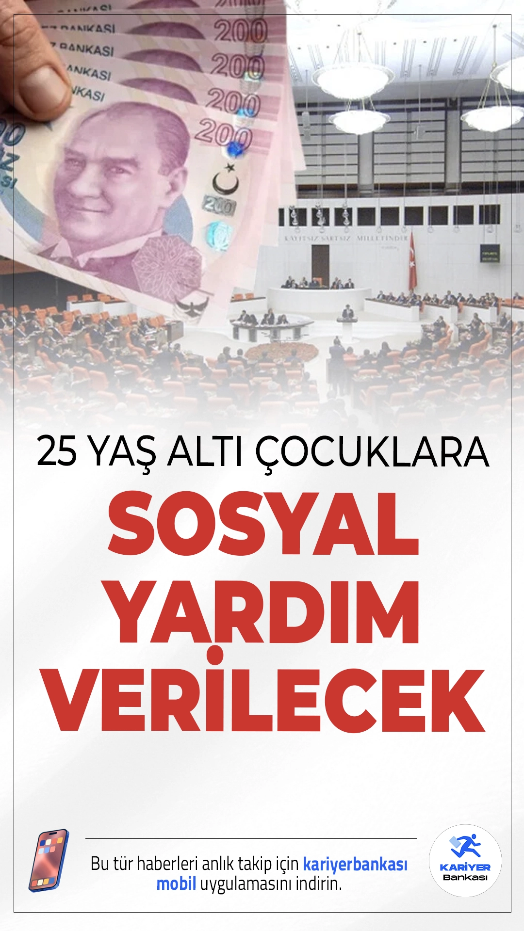 25 Yaş Altı Çocuklara Destek Başvurusu Başlıyor.TBMM’de görüşülen yeni düzenlemeye göre ihtiyaç sahibi ailelere verilen SED yardımı 25 yaşına kadar devam edebilecek.