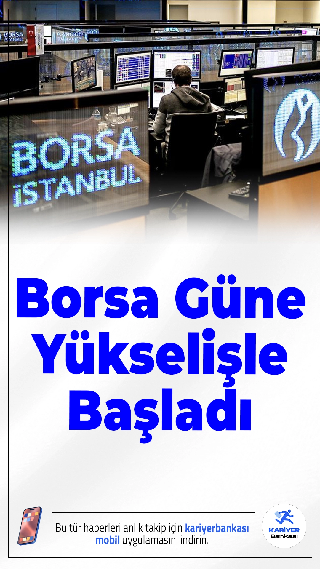 Borsa Güne Yükselişle Başladı.Borsa İstanbul’da BIST 100 endeksi güne yüzde 0,92 artışla başladı. Endeks açılışta 13 bin puanın üzerine çıkarak yatırımcılara pozitif bir başlangıç sundu.