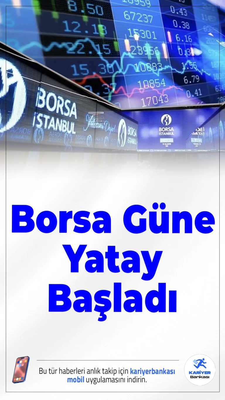 Borsa Güne Yatay Başladı: BIST 100 Açılışta Sınırlı Yükseldi.Borsa İstanbul'da BIST 100 endeksi yeni güne sınırlı yükselişle başladı. Küresel piyasalardaki belirsizlik ve jeopolitik riskler yatırımcıların temkinli hareket etmesine neden oluyor.