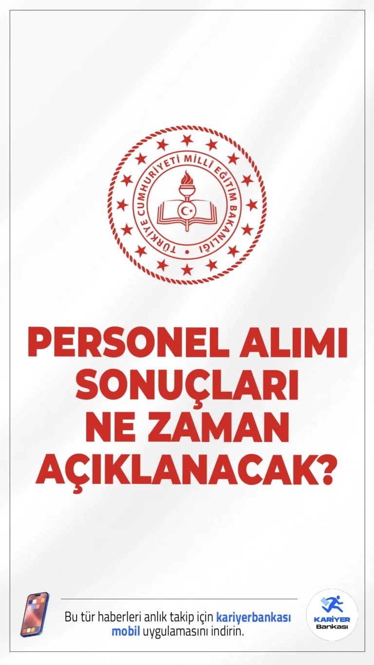 MEB 903 Personel Alımı Sonuçları Ne Zaman Açıklanacak? Taban KPSS Puanı Kaç Olur?Milli Eğitim Bakanlığı’nın 903 sözleşmeli personel alımı için başvurular tamamlandı. Adaylar şimdi sonuç tarihini ve oluşabilecek taban KPSS puanlarını merak ediyor.