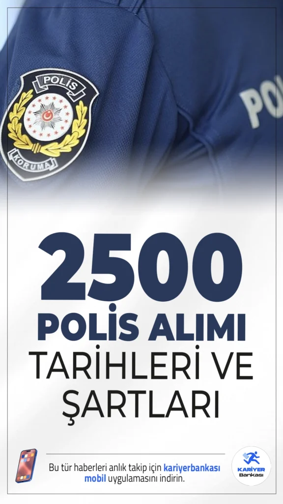 PMYO 2026 Yılı 2500 Polis Alımı Bekleniyor!İşte Detaylar..2026 yılı için PMYO 2500 polis alımı detayları netleşmeye başladı. Lise mezunu adayların merakla beklediği ilan kapsamında, Polis Akademisi Başkanlığı tarafından yapılacak alımlar YKS puanı ile gerçekleştirilecek. İşte 2026 PMYO başvuru şartları, taban puan ve süreçle ilgili tüm detaylar…