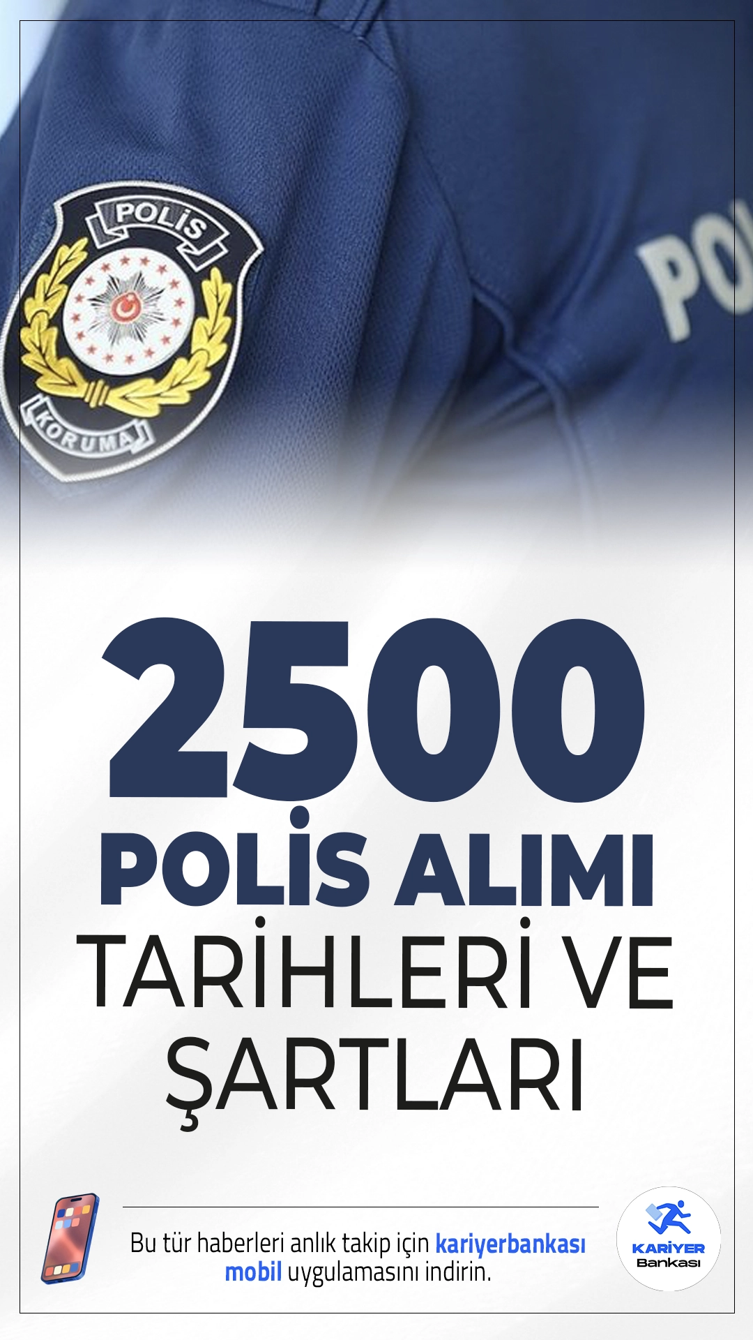 PMYO 2026 Yılı 2500 Polis Alımı Bekleniyor!İşte Detaylar..2026 yılı için PMYO 2500 polis alımı detayları netleşmeye başladı. Lise mezunu adayların merakla beklediği ilan kapsamında, Polis Akademisi Başkanlığı tarafından yapılacak alımlar YKS puanı ile gerçekleştirilecek. İşte 2026 PMYO başvuru şartları, taban puan ve süreçle ilgili tüm detaylar…