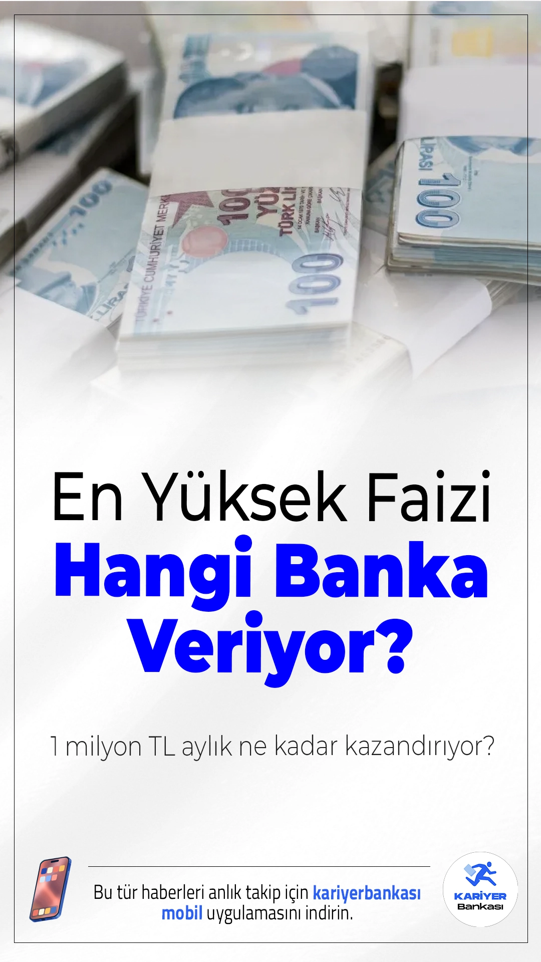 En Yüksek Faizi Hangi Banka Veriyor? 1 Milyon TL Ne Kadar Kazandırıyor?Mart 2026 itibarıyla bankalar mevduat faiz oranlarını güncelledi. 32 günlük vadede 1 milyon TL’nin getirisi bankaya göre 25 bin TL ile 29 bin TL arasında değişiyor.