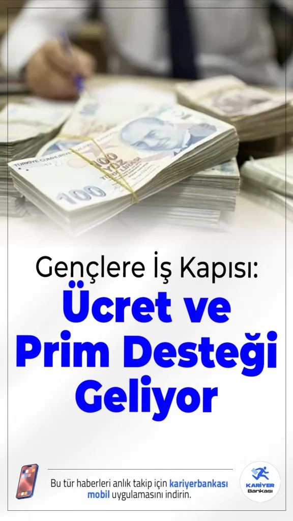 Gençlere İş Kapısı: Ücret ve Prim Desteği Geliyor.18-25 yaş arası gençlerin istihdamını artırmak için yeni destek paketi yolda. İşverenlere maaş ve prim desteği sağlanacak.