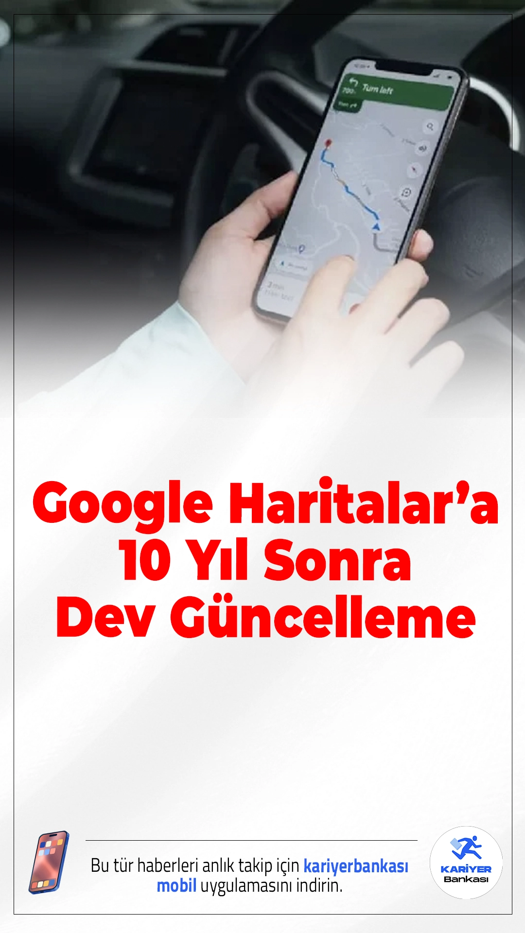 Google Haritalar’a 10 Yıl Sonra Dev Güncelleme: Navigasyon Deneyimi Baştan Değişiyor.Google Maps, uzun yılların ardından en büyük güncellemelerinden birini aldı. Yapay zeka destekli yeni özelliklerle navigasyon deneyimi tamamen değişiyor.