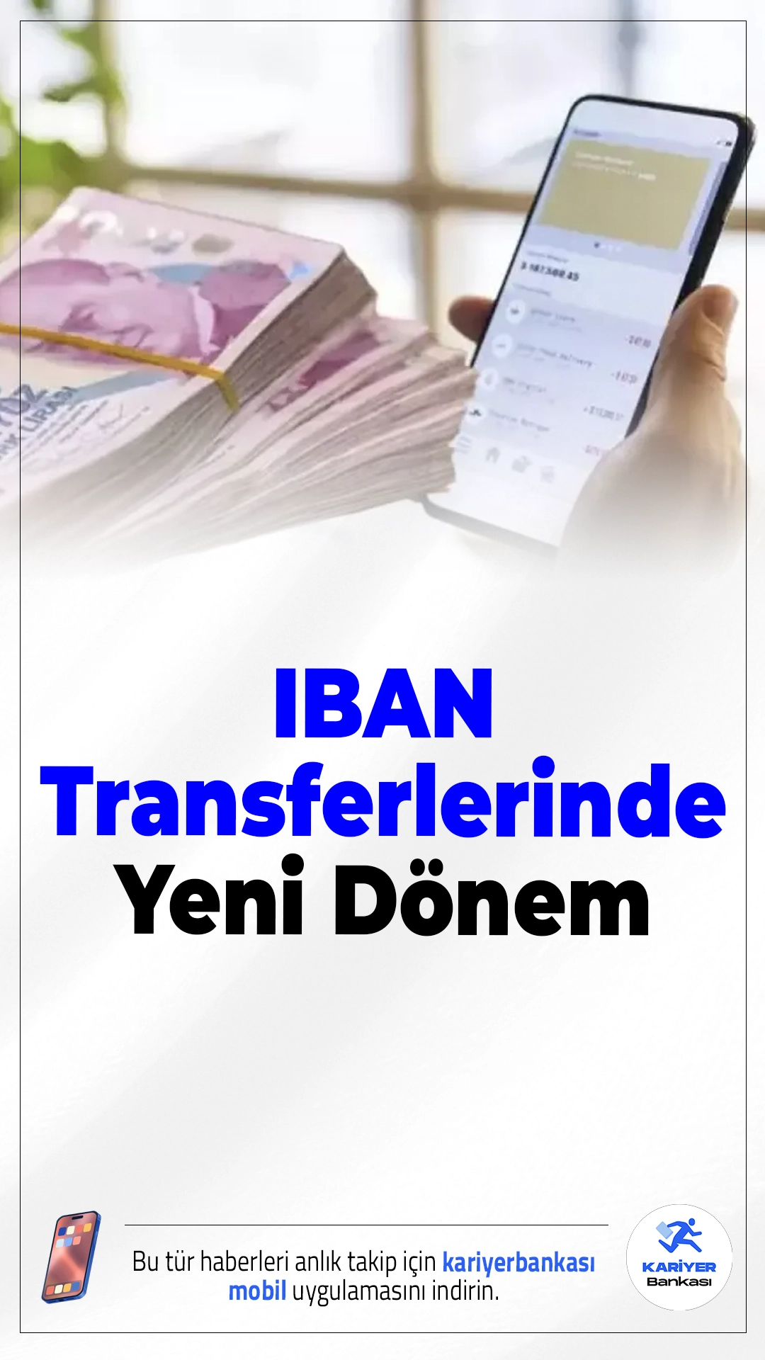 IBAN Transferlerinde Yeni Dönem.IBAN ile para gönderirken yeni güvenlik adımları geliyor. Yanlış hesaba transfer ve dolandırıcılığı önlemek için ek kontroller uygulanacak.