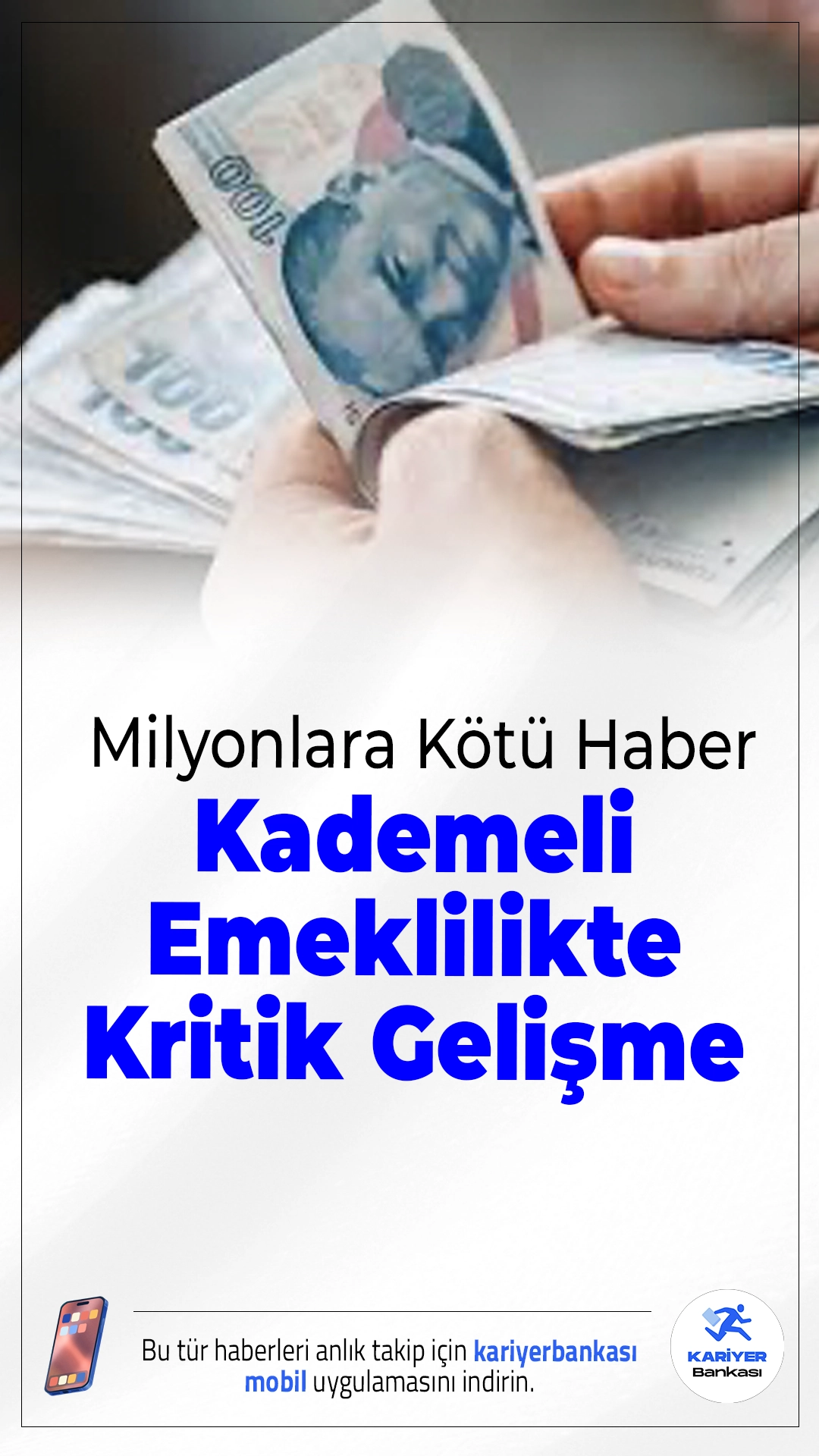Kademeli Emeklilikte Kritik Gelişme: Milyonlara Kötü Haber.2000 sonrası sigorta girişi olanlar için kademeli emeklilik beklentisi sürerken, düzenlemenin kısa vadede çıkmayacağı belirtildi.