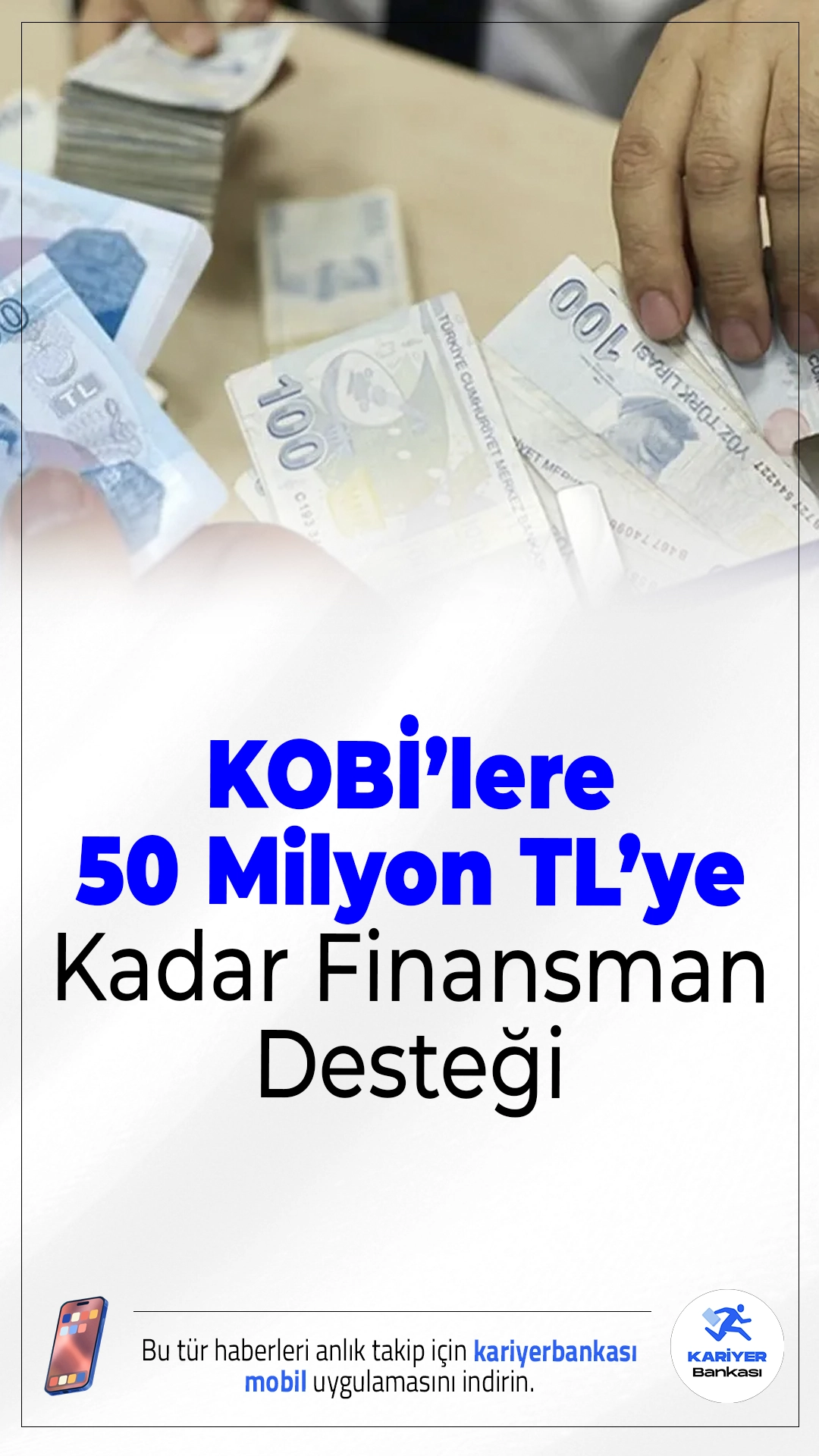 Bakan Işıkhan Duyurdu: KOBİ’lere 50 Milyon TL’ye Kadar Finansman Desteği.İmalat sektöründeki işletmelere yeni destek paketi açıklandı. KOBİ’lere 50 milyon TL’ye kadar finansman sağlanırken, çalışan başına 3.500 TL destek verilecek.