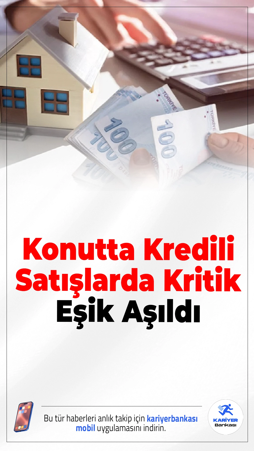 Konutta Kredili Satışlarda Kritik Eşik Aşıldı: %20 Seviyesi Geçildi.BDDK düzenlemeleri sonrası konut kredili satışlar yeniden yükselişe geçti, ipotekli satış oranı 33 ay sonra yüzde 20’yi aştı.