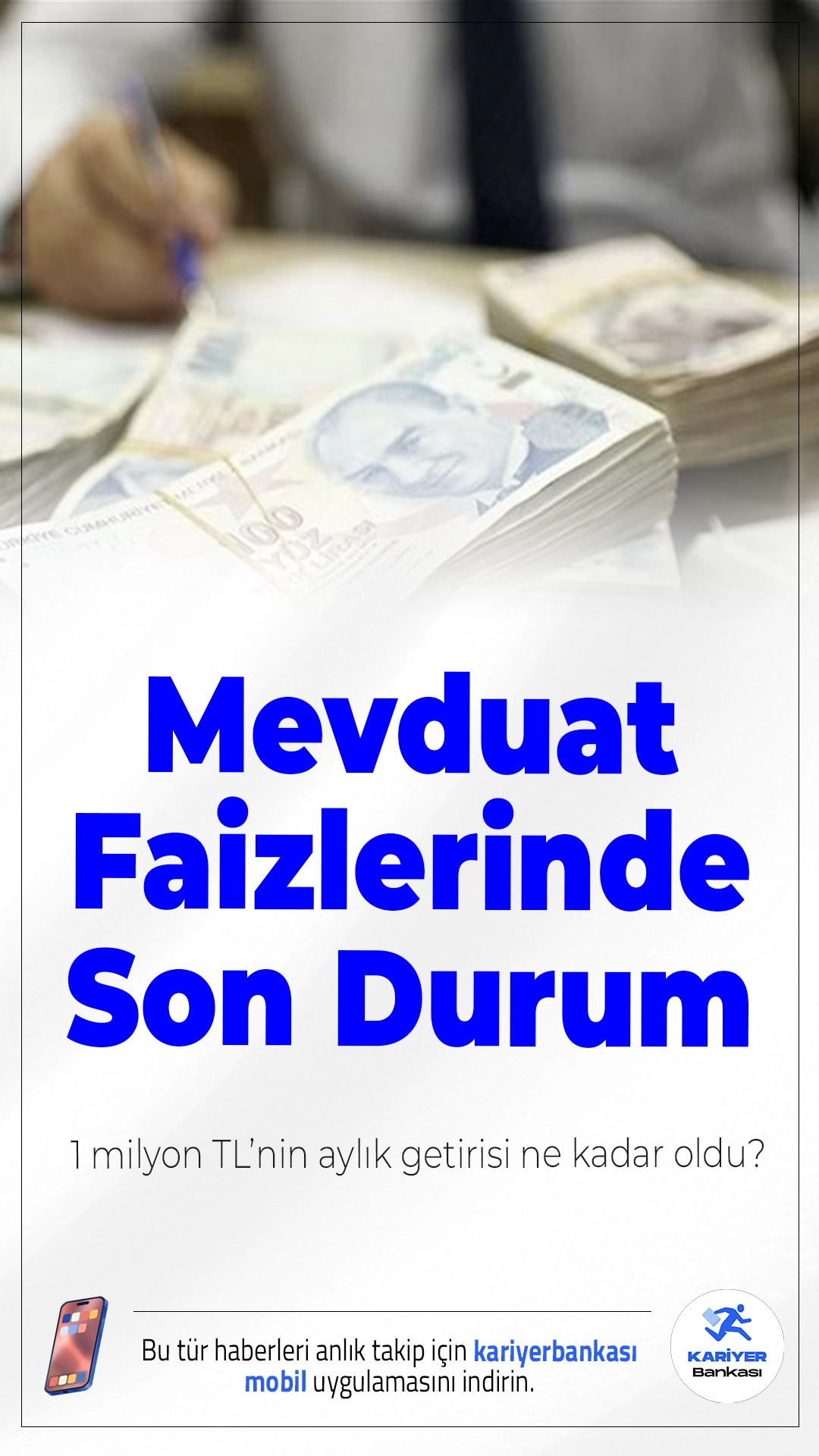 Mevduat Faizlerinde Son Durum: 1 Milyon TL’nin Aylık Getirisi Ne Kadar Oldu?Mevduatını bankada değerlendirmek isteyen yatırımcılar, güncel faiz oranlarını yakından takip ediyor. Özellikle ABD, İsrail ve İran arasında yaşanan jeopolitik gelişmeler sonrası finansal piyasalarda alınan önlemler bankaların mevduat faiz oranlarını yeniden yükseltti.