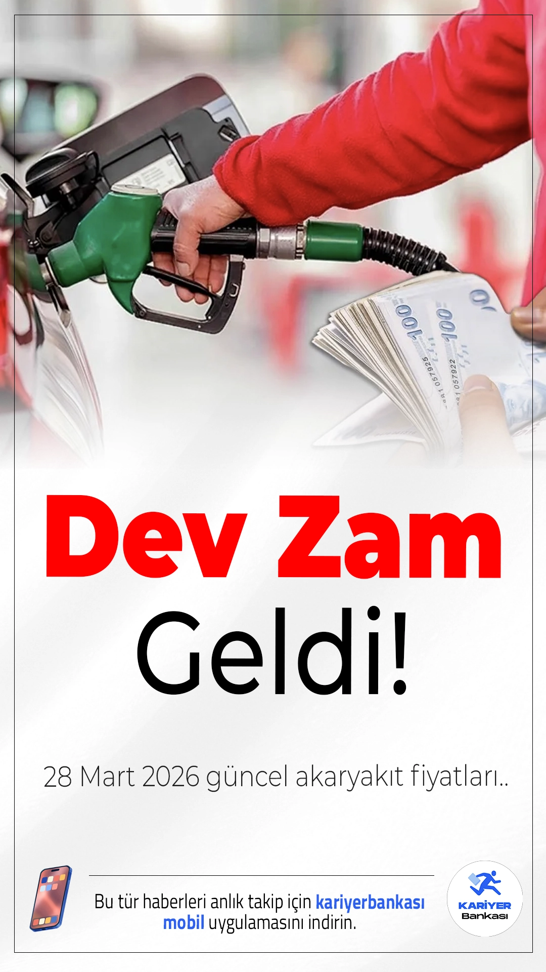 Motorine Dev Zam Geldi: Fiyatlar Yeniden Uçuşa Geçti!Motorine yapılan 6,24 TL’lik zamla birlikte akaryakıt fiyatları sert yükseldi, büyük şehirlerde litre fiyatları rekor seviyelere ulaştı.