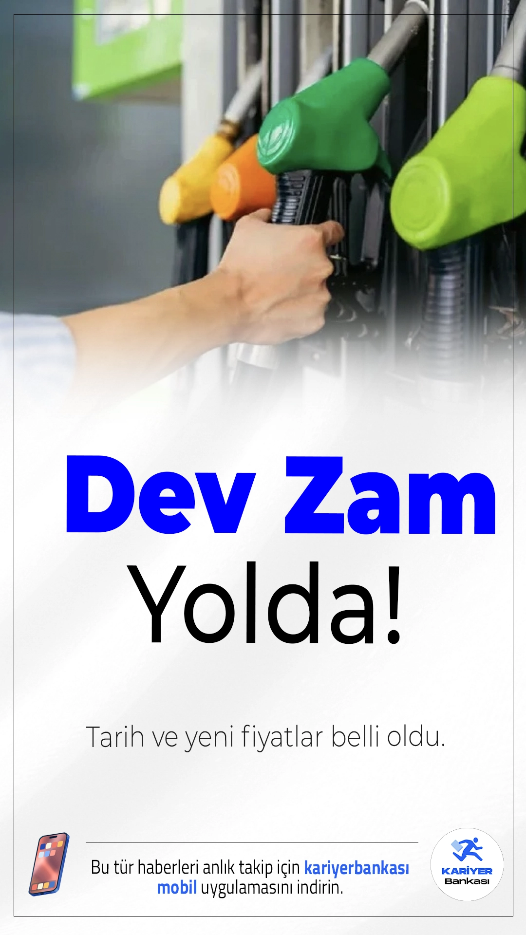 Motorine Dev Zam Yolda: Tarih ve Yeni Fiyatlar Belli Oldu.Küresel petrol krizi sonrası motorine 5,73 TL zam bekleniyor, fiyatların 70 TL’yi aşması öngörülüyor.