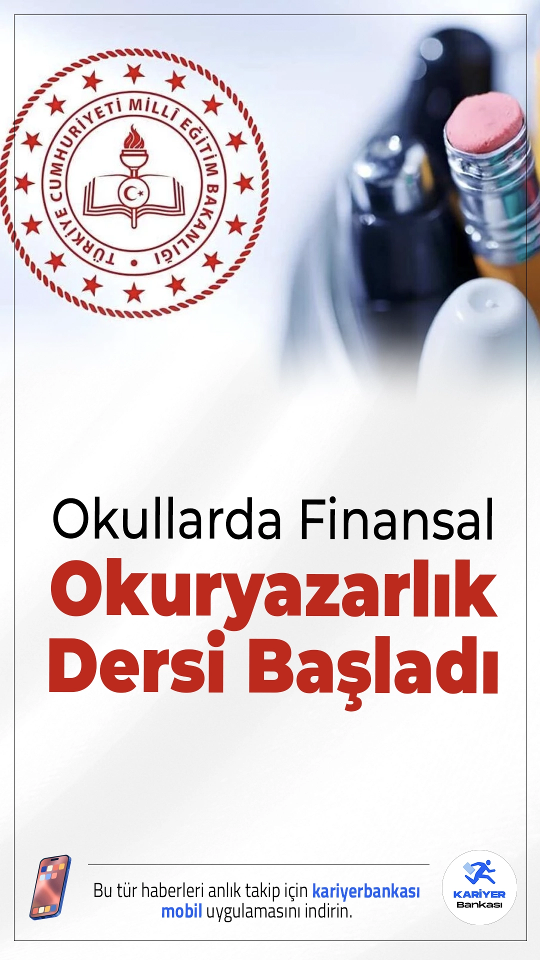 Okullarda Finansal Okuryazarlık Dersi Başladı: Geleceğin Yatırımcıları Yetişiyor.Türkiye genelinde okullarda ilk kez işlenen finansal okuryazarlık dersiyle öğrenciler para yönetimi ve yatırım bilinci kazanacak.
