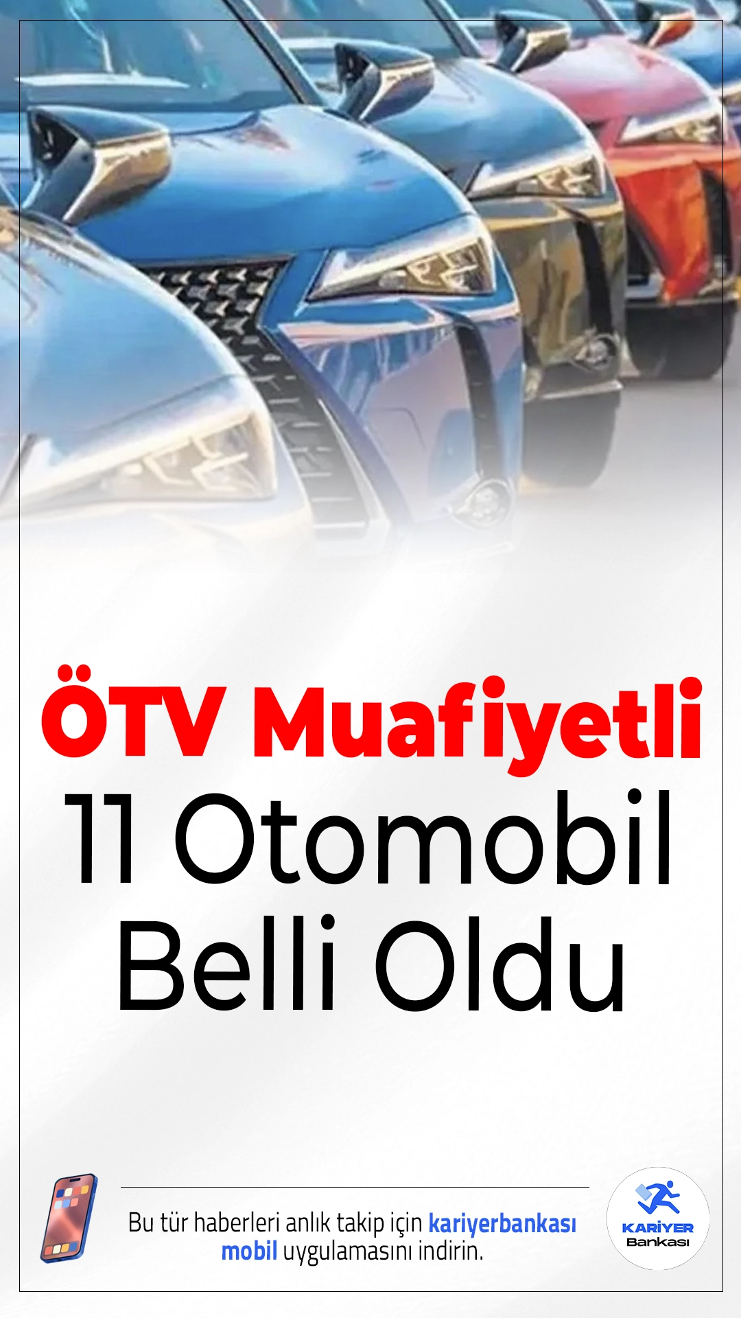 ÖTV Muafiyetli 11 Otomobil Belli Oldu.2026 yılı itibarıyla ÖTV muafiyeti kapsamına giren bazı otomobillerde fiyat avantajı dikkat çekiyor. Yerli üretim modellerde indirimler 800 bin TL seviyesine kadar çıkabiliyor.