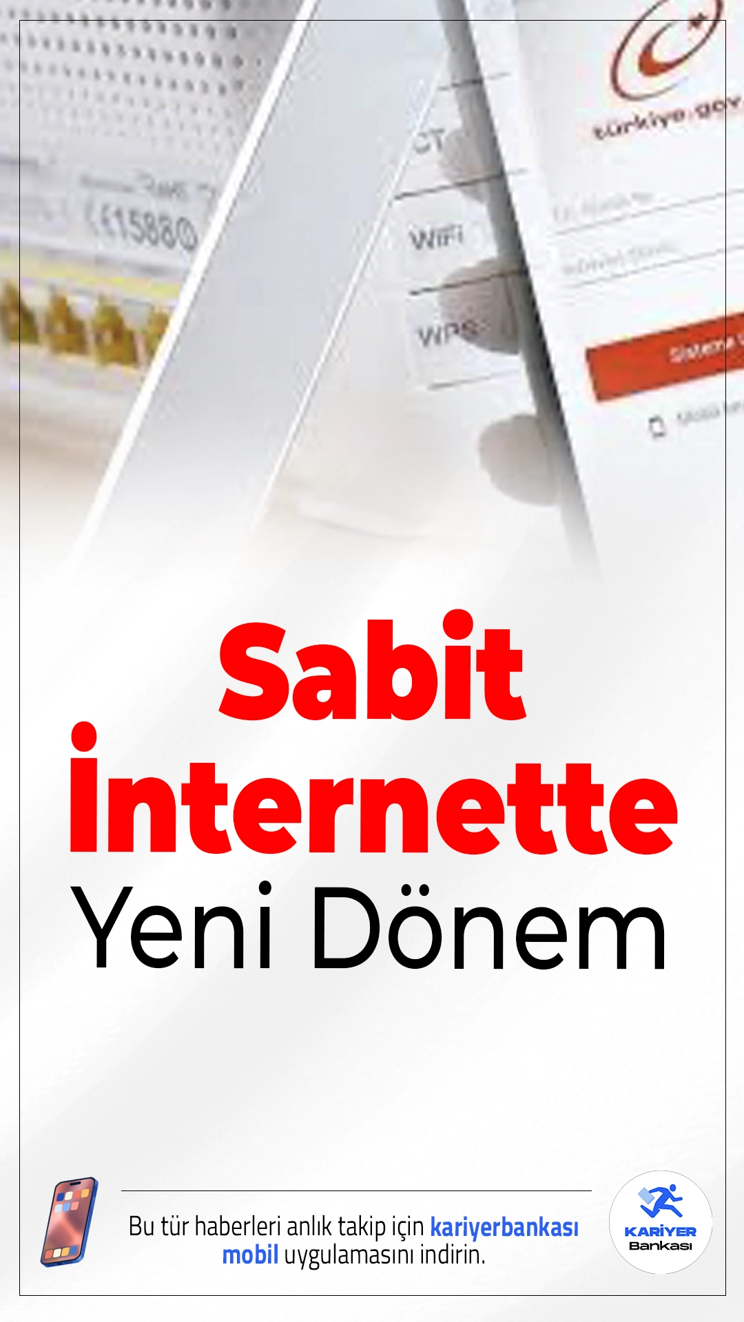 Sabit İnternette Yeni Dönem: Operatör Değişikliği e-Devlet’e Taşınıyor.Sabit internet kullanıcıları için operatör değişikliği süreci hızlanıyor; 1 Haziran’dan itibaren işlemler e-Devlet üzerinden onaylanacak.