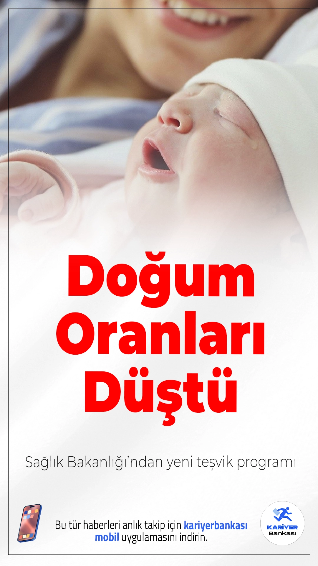 Doğum Oranları Düştü: Sağlık Bakanlığı’ndan Yeni Teşvik Programı.Türkiye’de azalan doğum oranlarına karşı harekete geçildi; kadınların sağlığını izleyen ve planlı gebeliği destekleyen yeni program devrede.