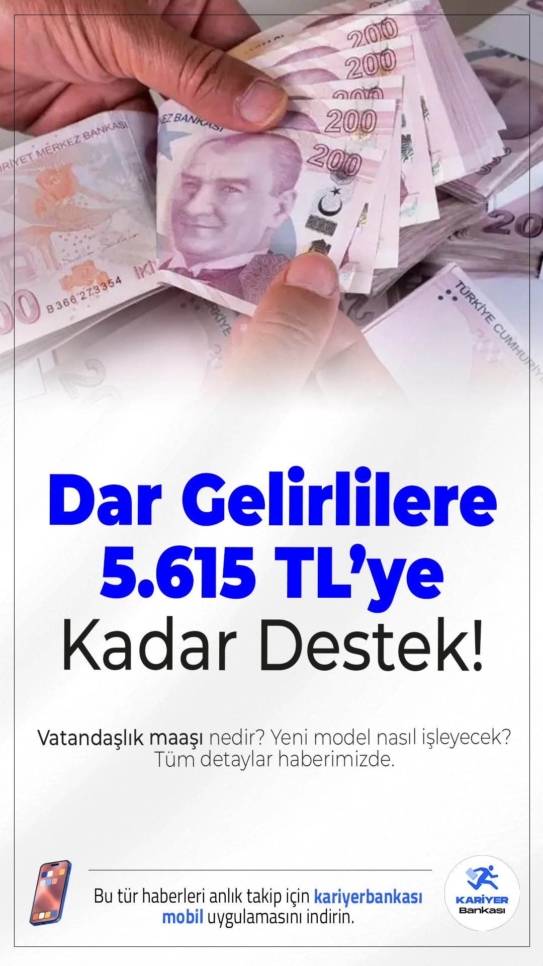 2026 Vatandaşlık Maaşı: Dar Gelirli Ailelere 5.615 TL’ye Kadar Destek!Dar gelirli hanelere 2026’da 5.615 TL’ye varan vatandaşlık maaşı geliyor. Gelir şartı, başvuru süreci ve destek detayları netleşiyor.