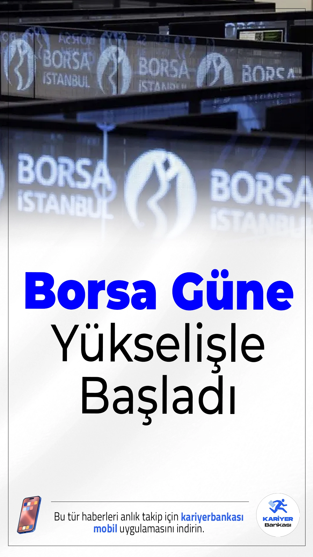 Borsa Güne Yükselişle Başladı: Gözler Faiz Kararında.Borsa İstanbul’da BIST 100 endeksi güne yüzde 0,58 artışla başladı; piyasaların odağında TCMB’nin açıklayacağı faiz kararı var.