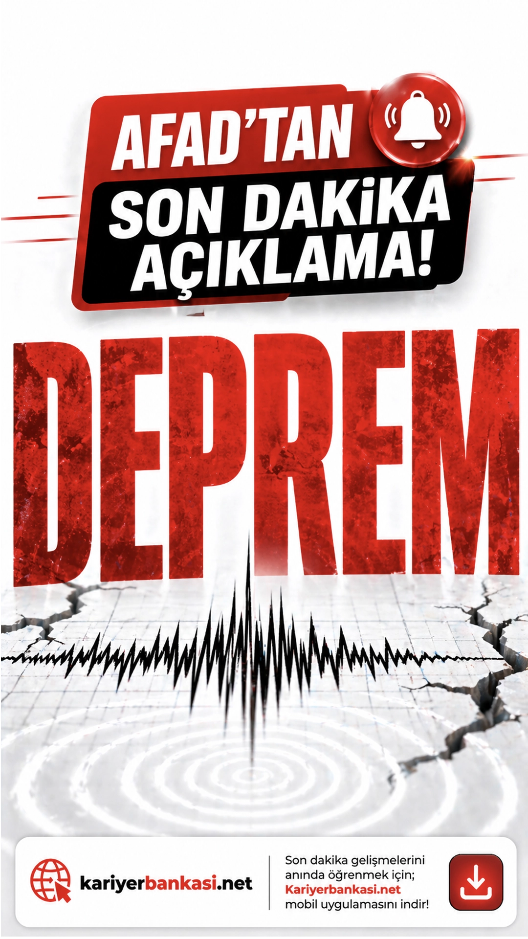 AFAD duyurdu: Bingöl Yedisu'da saat 08.01'de 4,4 büyüklüğünde deprem oldu. Sarsıntı 7 kilometre derinlikte gerçekleşti.