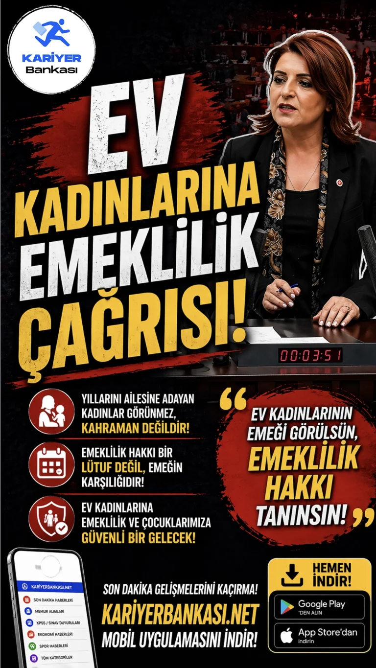 CHP’li Gülcan Kış’tan İktidara: “Ev Kadınlarına Emeklilik Unutuldu, Çocuklara Sadece Yasak Geldi!”