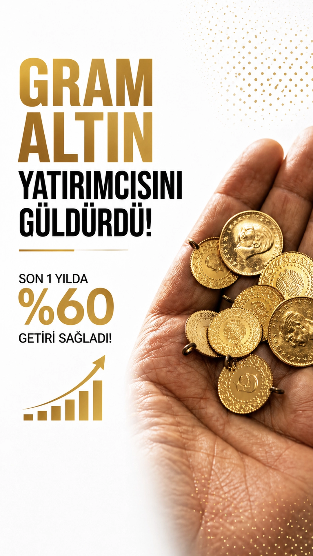 Gram altın fiyatları 1 yılda rekor artış gösterdi