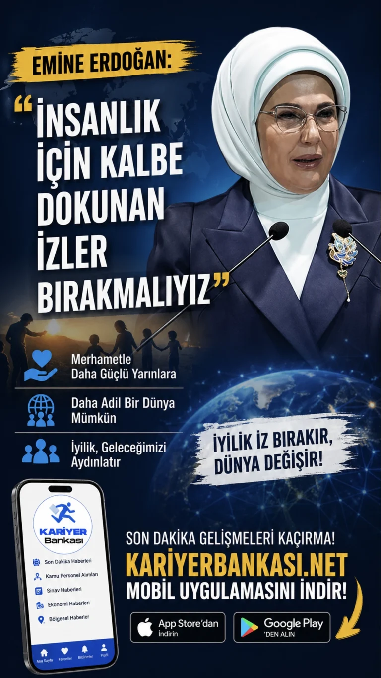 Emine Erdoğan'dan dikkat çeken mesaj