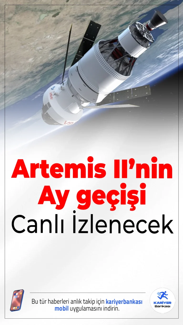 Netflix’ten Tarihi Yayın: Artemis II’nin Ay geçişi Canlı İzlenecek.NASA’nın insanlı Ay görevi Artemis II, bugün Ay’a en yakın geçişini yapacak; kritik an Netflix’te canlı yayınlanacak.
