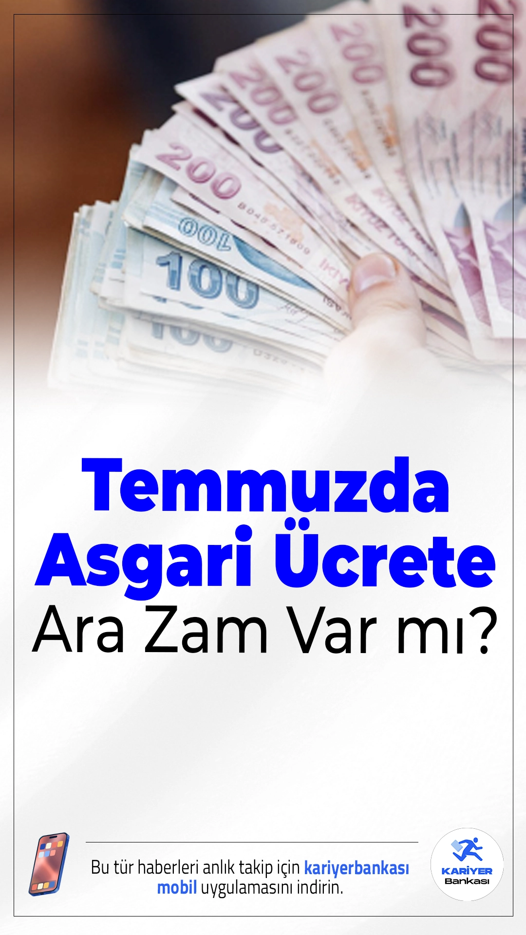 Temmuzda Asgari Ücrete Ara Zam Yapılacak mı?Milyonlarca çalışanın merak ettiği ara zam konusu gündemde; yüksek enflasyon ve artan yaşam maliyetleri beklentiyi artırıyor.