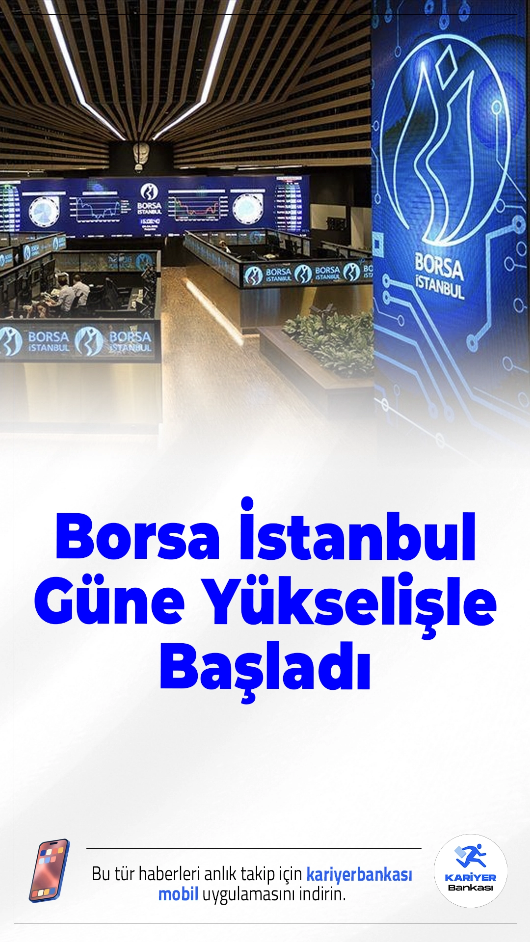 Borsa İstanbul Güne Yükselişle Başladı.BIST 100 endeksi güne yüzde 0,26 artışla başlarken, piyasaların odağında Orta Doğu ve Fed kararları var.