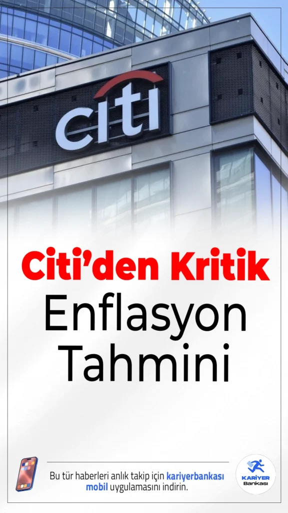 Citi’den Kritik Enflasyon Tahmini.Enerji fiyatlarındaki artış ve küresel gelişmeler, Türkiye’de enflasyon görünümünü zorlaştırırken yıl sonu tahmini %29 olarak açıklandı.