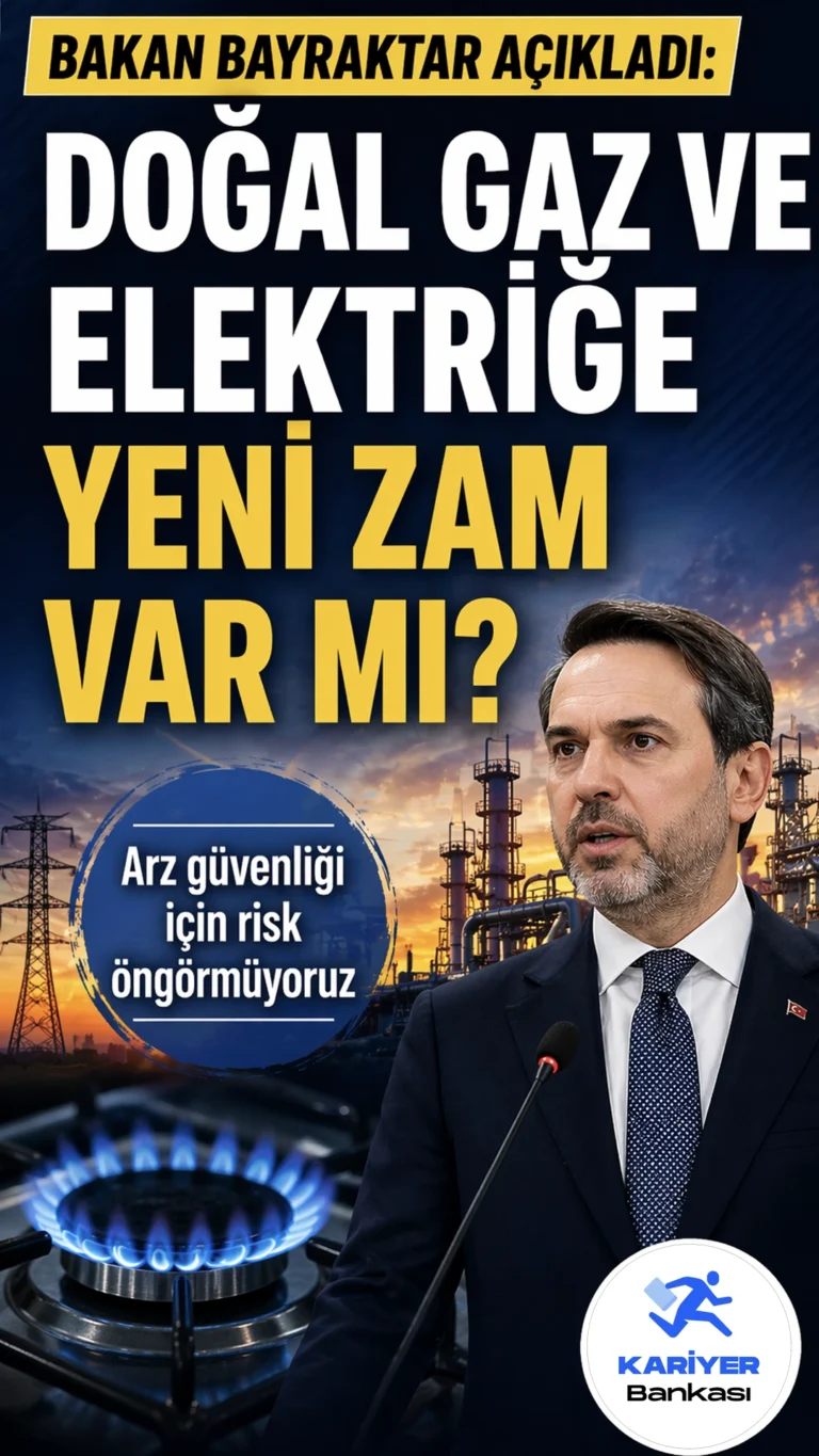 Bakan Bayraktar’dan kritik enerji açıklaması: Zam olacak mı?