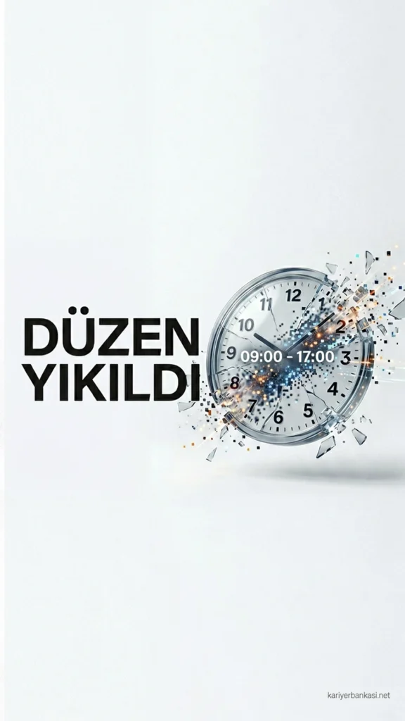 9’dan 5’e Veda: Esnek Çalışmanın Asimetrik Yükselişi ve Ofislerin Ölümü