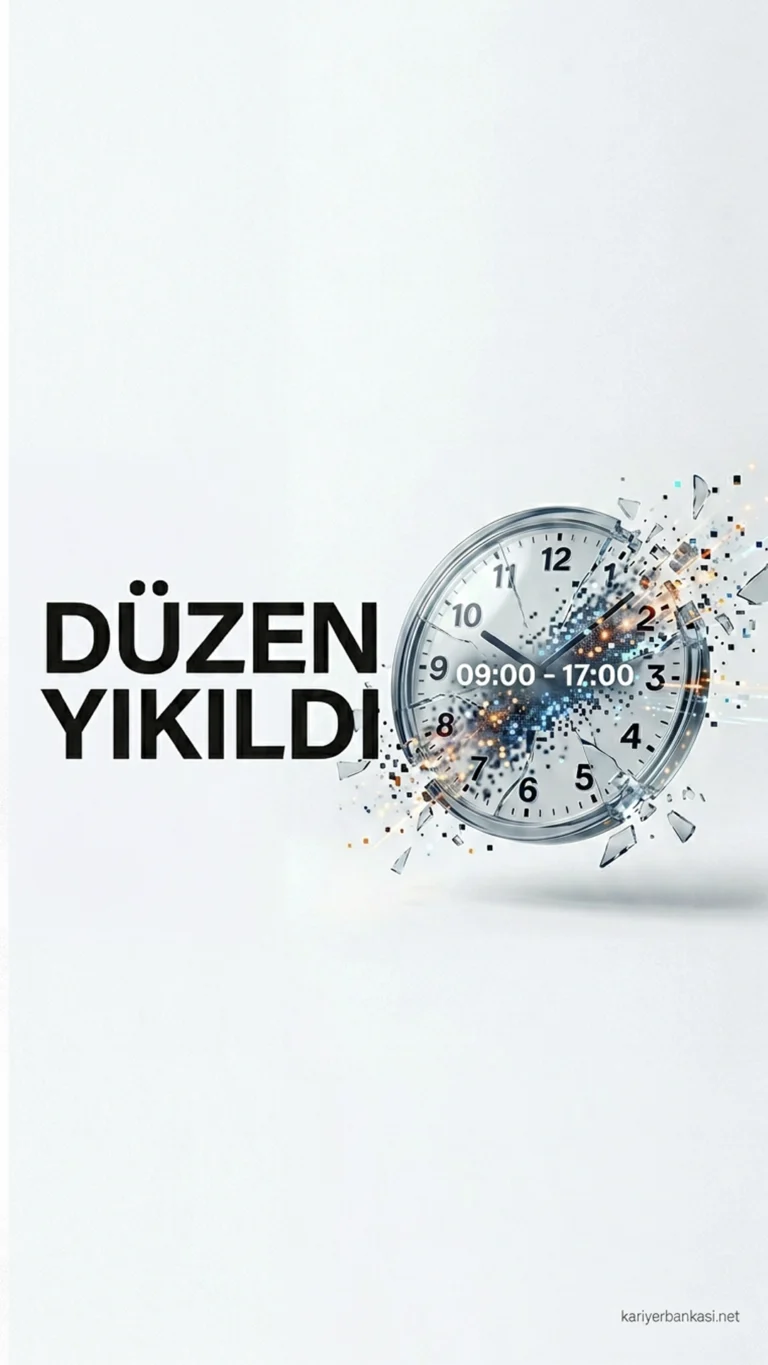 9’dan 5’e Veda: Esnek Çalışmanın Asimetrik Yükselişi ve Ofislerin Ölümü