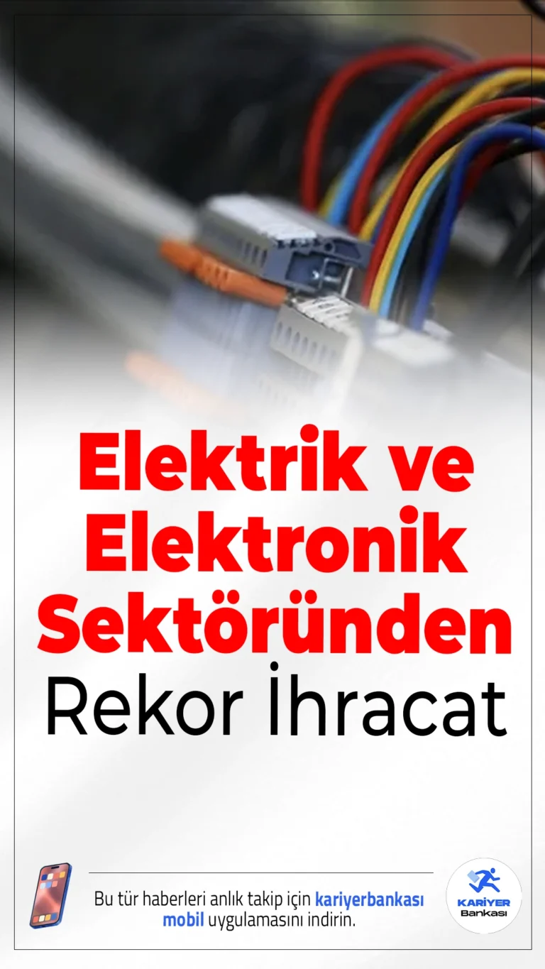 Elektrik ve Elektronik Sektöründen Rekor İhracat