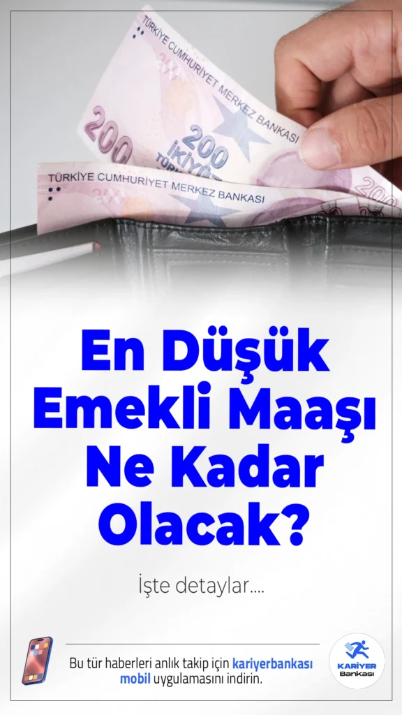 2026 Temmuz En Düşük Emekli Maaşı Ne Kadar Olacak? İşte Detaylar...2026 Temmuz emekli zammı için ilk veriler açıklandı; en düşük maaşın 23 bin TL’yi aşması bekleniyor.