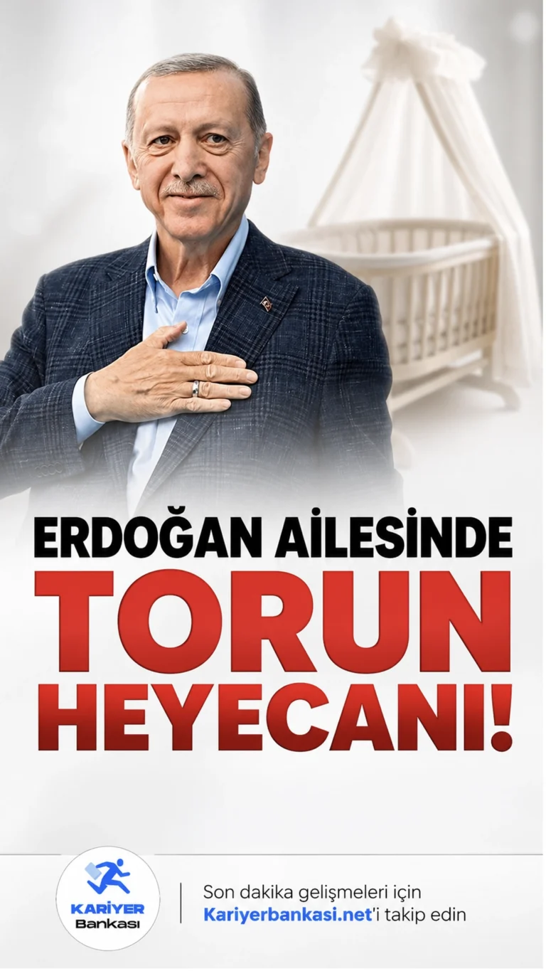 Selçuk ve Sümeyye Bayraktar çifti üçüncü çocuklarını bekliyor. Cumhurbaşkanı Erdoğan, 10'uncu kez dede olacak.