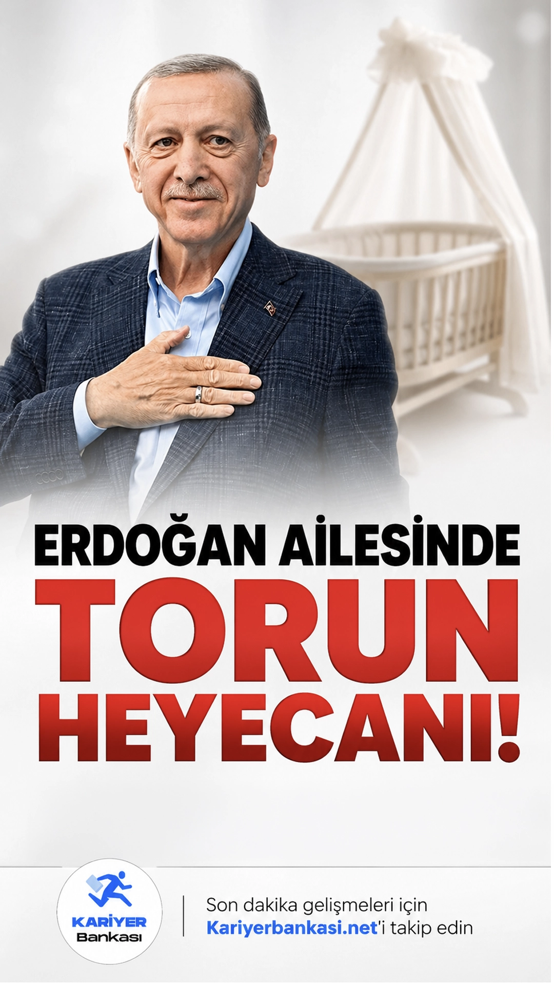 Selçuk ve Sümeyye Bayraktar çifti üçüncü çocuklarını bekliyor. Cumhurbaşkanı Erdoğan, 10'uncu kez dede olacak.