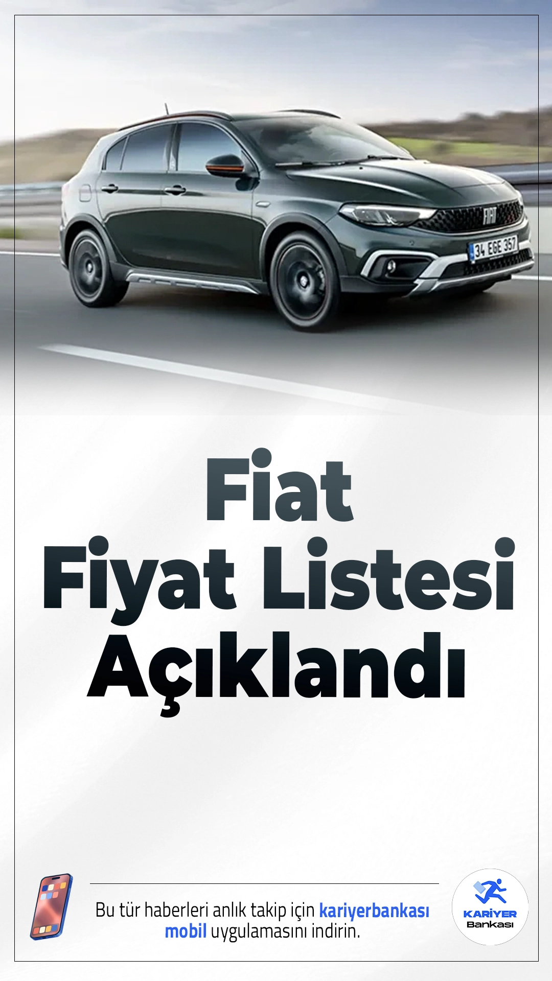 Fiat Nisan 2026 Fiyat Listesi Açıklandı.Fiat’ın Nisan ayına özel güncel fiyat listesi yayımlandı. Kampanyalarla birlikte bazı modellerde dikkat çeken indirimler sunuluyor.