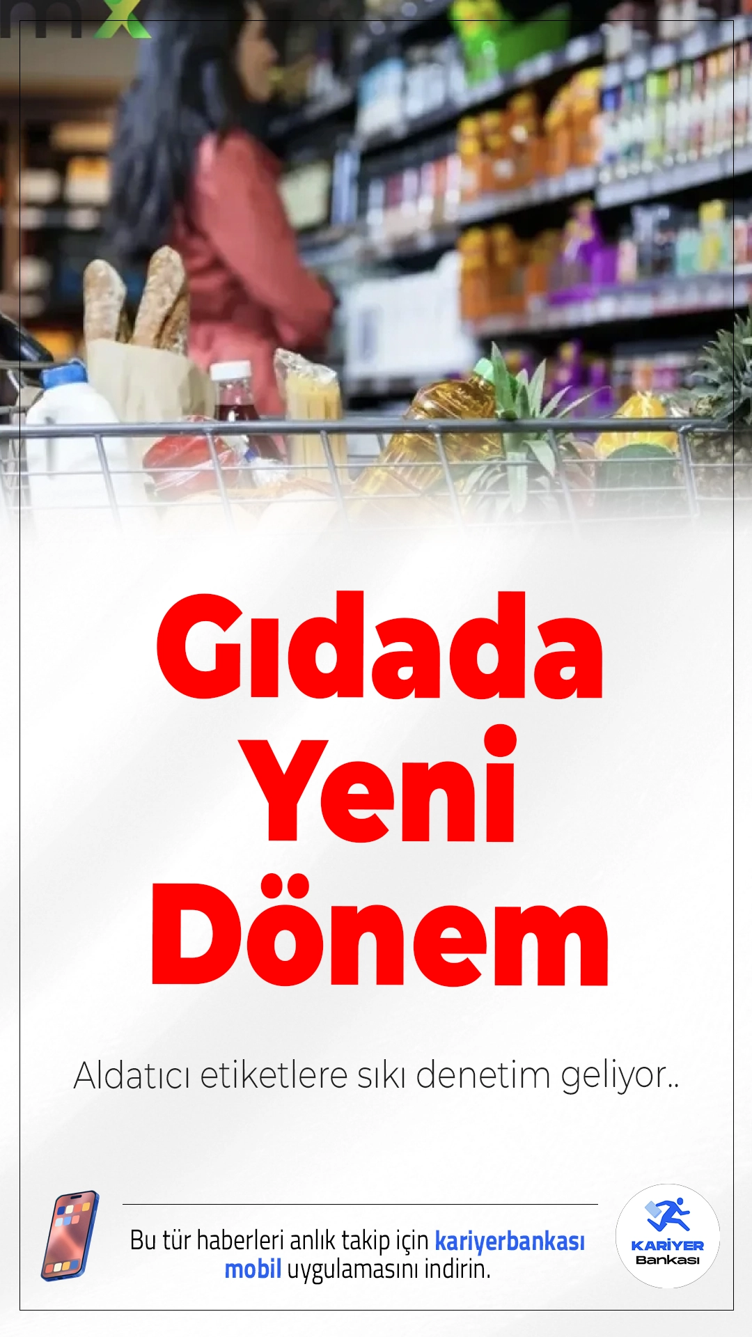 Gıdada Yeni Dönem: Aldatıcı Etiketlere Sıkı Denetim Geliyor.Yeni düzenlemeyle “doğal”, “taze” gibi ifadeler artık keyfi kullanılamayacak, tüketici daha şeffaf bilgilendirilecek.