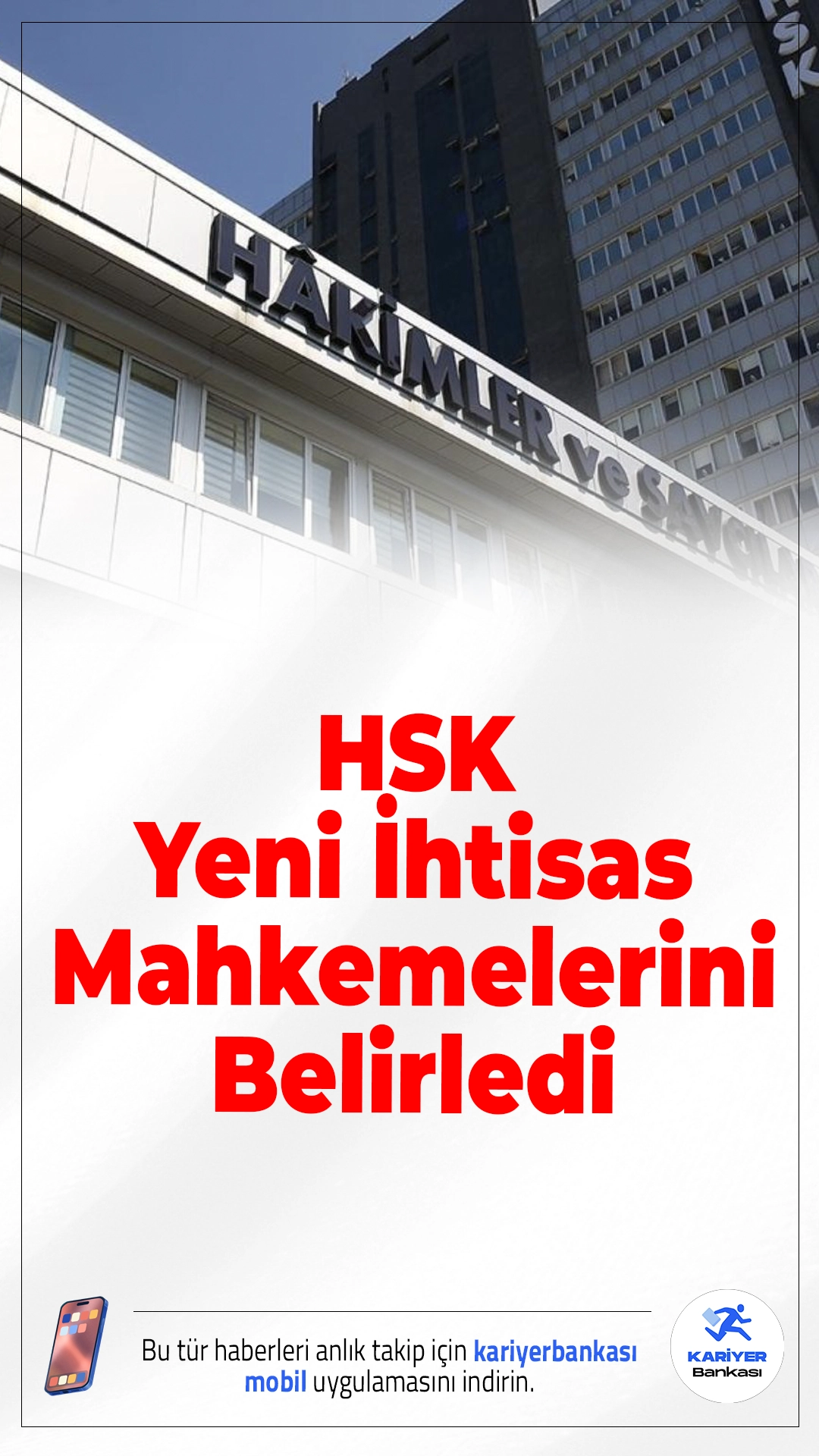 HSK Yeni İhtisas Mahkemelerini Belirledi.Hakimler ve Savcılar Kurulu’nun kararıyla bazı dava türleri için uzmanlaşmış yeni ihtisas mahkemeleri görevlendirildi.
