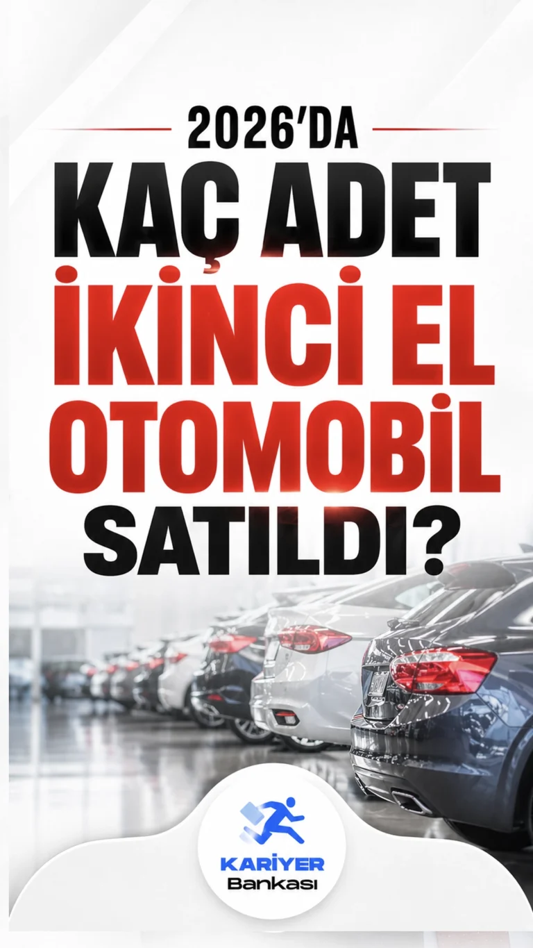 2026'nın ilk çeyreğinde ikinci el araç satışları ne kadar arttı? | 2026 yılının ilk çeyreğinde ikinci el otomobil satışları bir önceki yılın aynı dönemine göre yüzde 6,7 artarak 1 milyon 736 bin 89 adede ulaştı.
