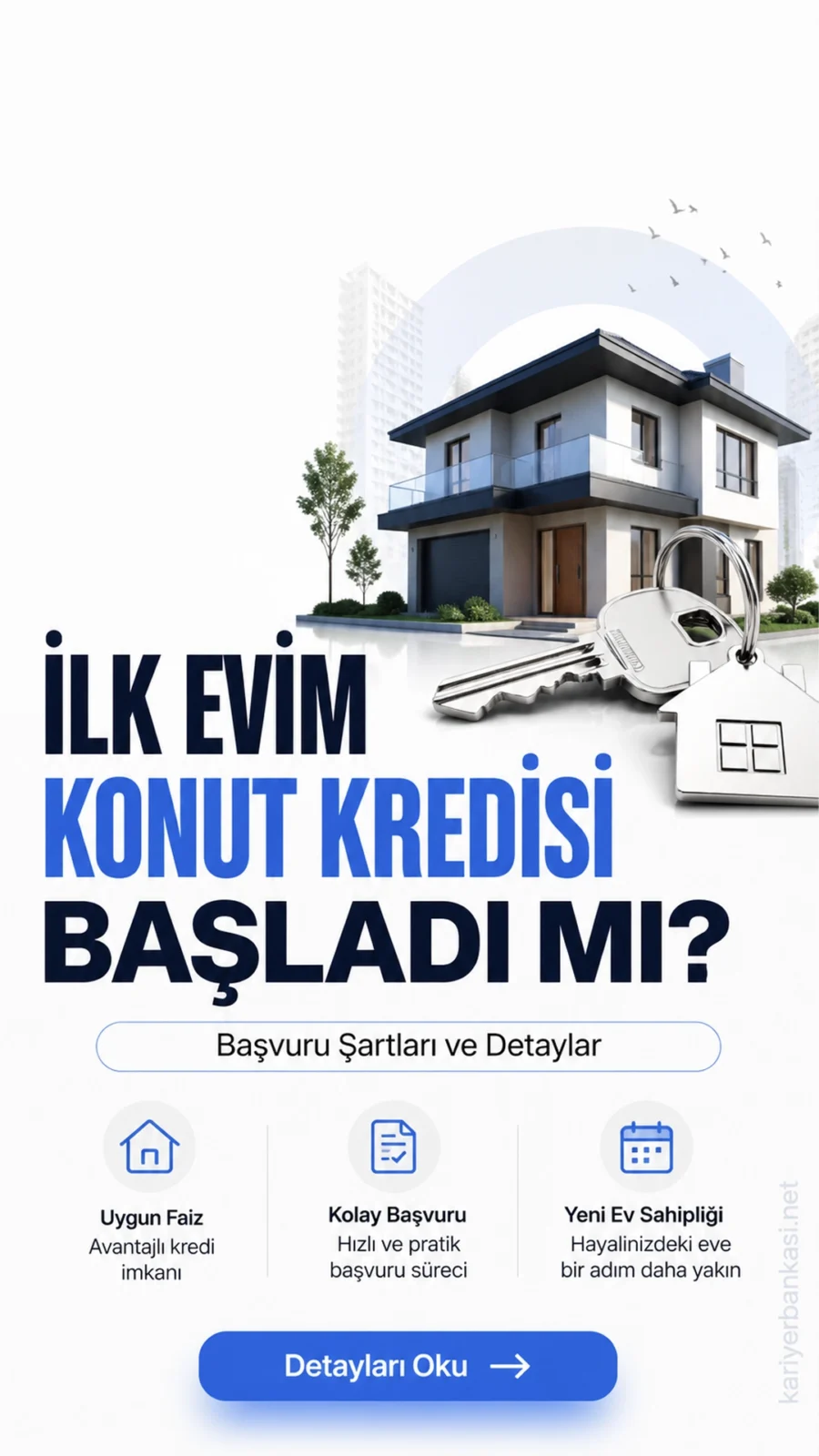 1.20 Faizli İlk Evim Konut Kredisi Çıktı mı? Başvuru Şartları ve Detaylar..İlk Evim konut kredisi için gözler 2026’da açıklanacak takvime çevrildi; faiz ve vade detayları merak ediliyor.
