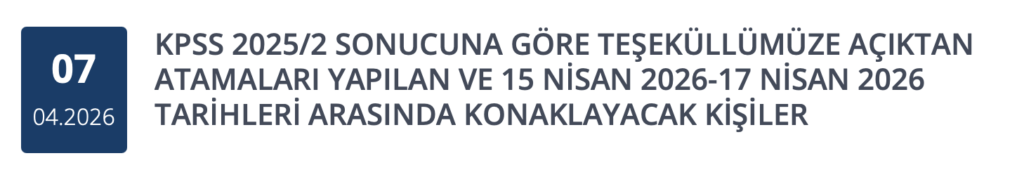 Eti Maden KPSS 2025/2 Memur Alımı 